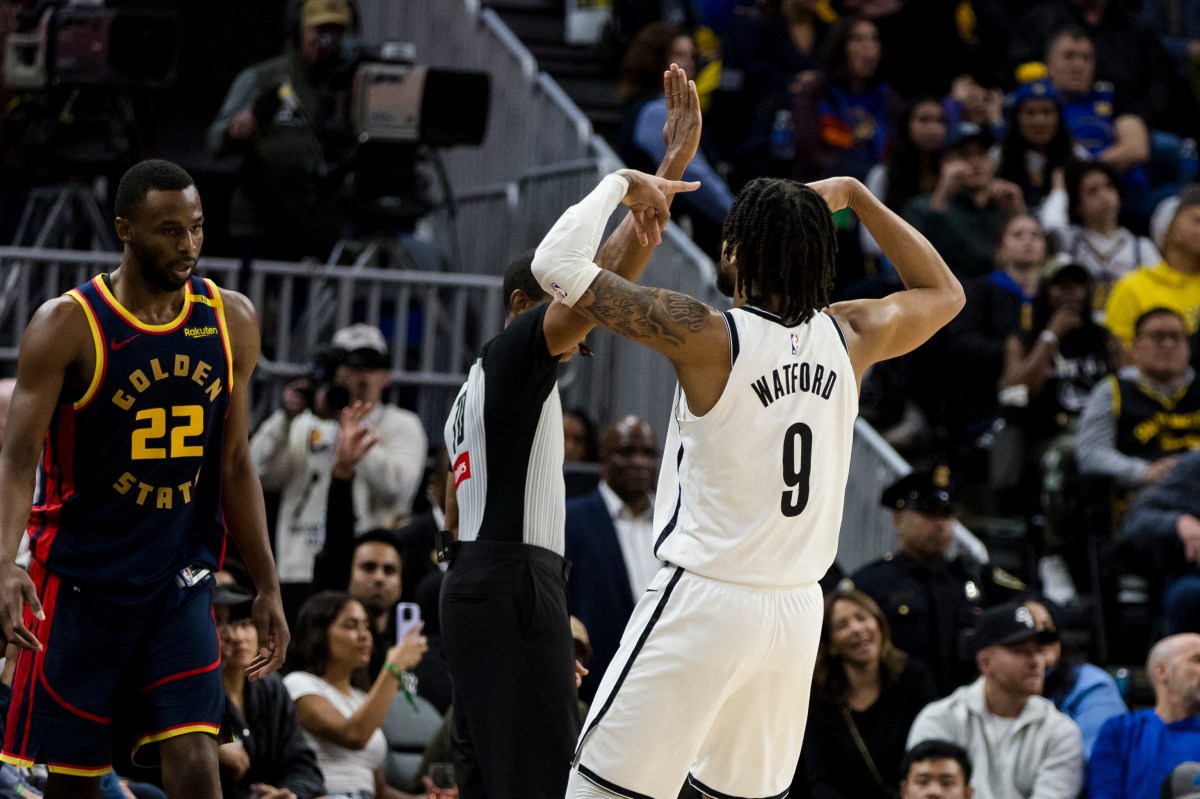 Nets Warriors Trendon Watford