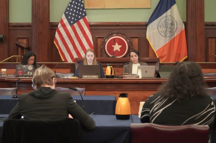 NYC Council holds hearing on tenants' rights bills