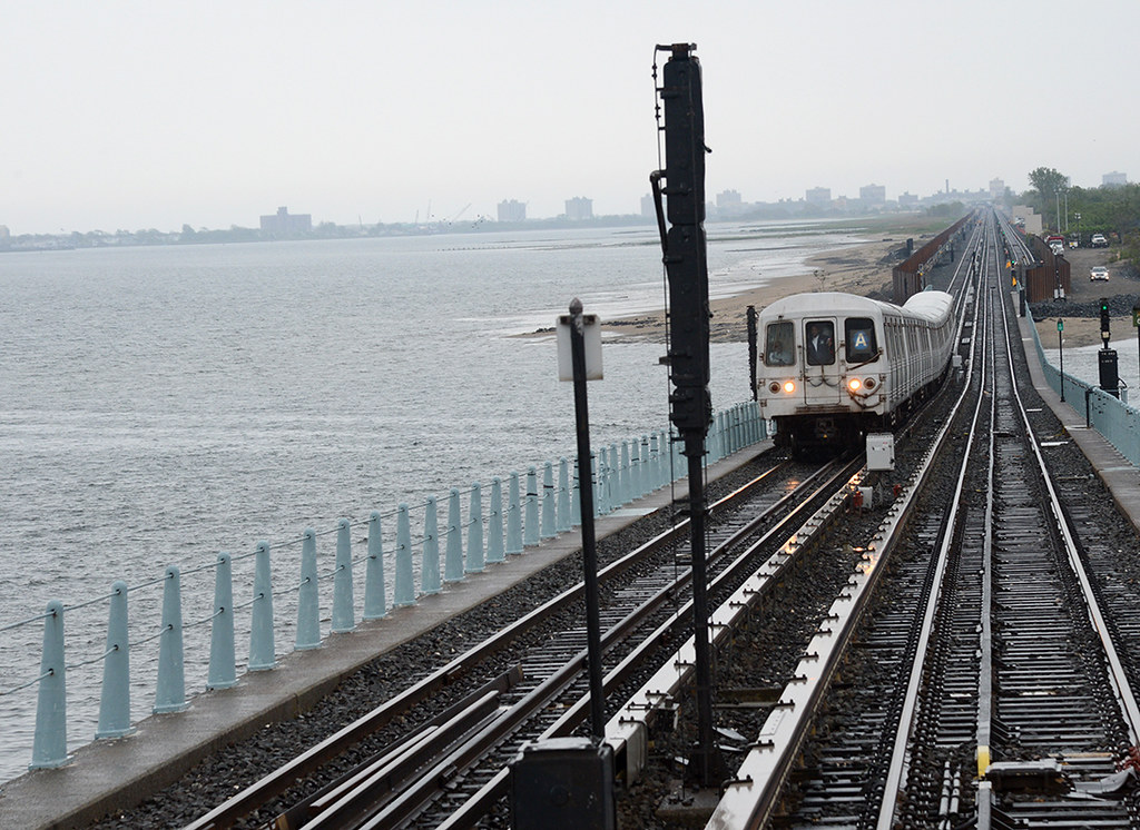 A train bound for Rockaway