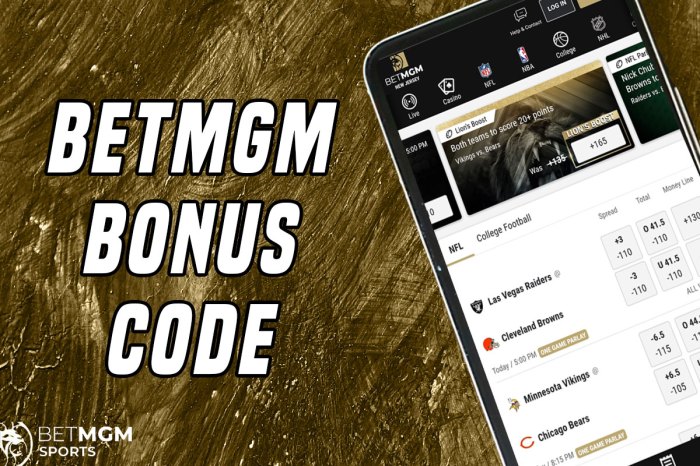 BetMGM bonus code