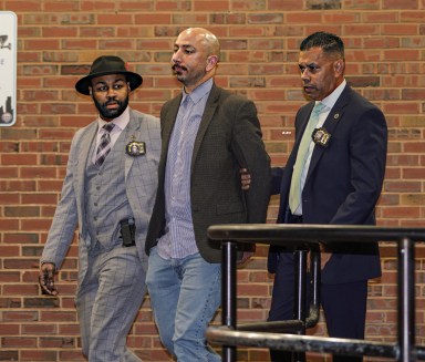 A pro-Palestine protester accused of threatening a straphanger on a Manhattan train over the summer was hit with hate crime charges, authorities confirmed.