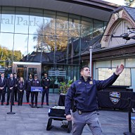 NYPD drones demonstrated in Central Park