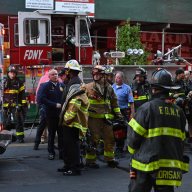 Firefighter seriously injured in six-alarm Manhattan fire