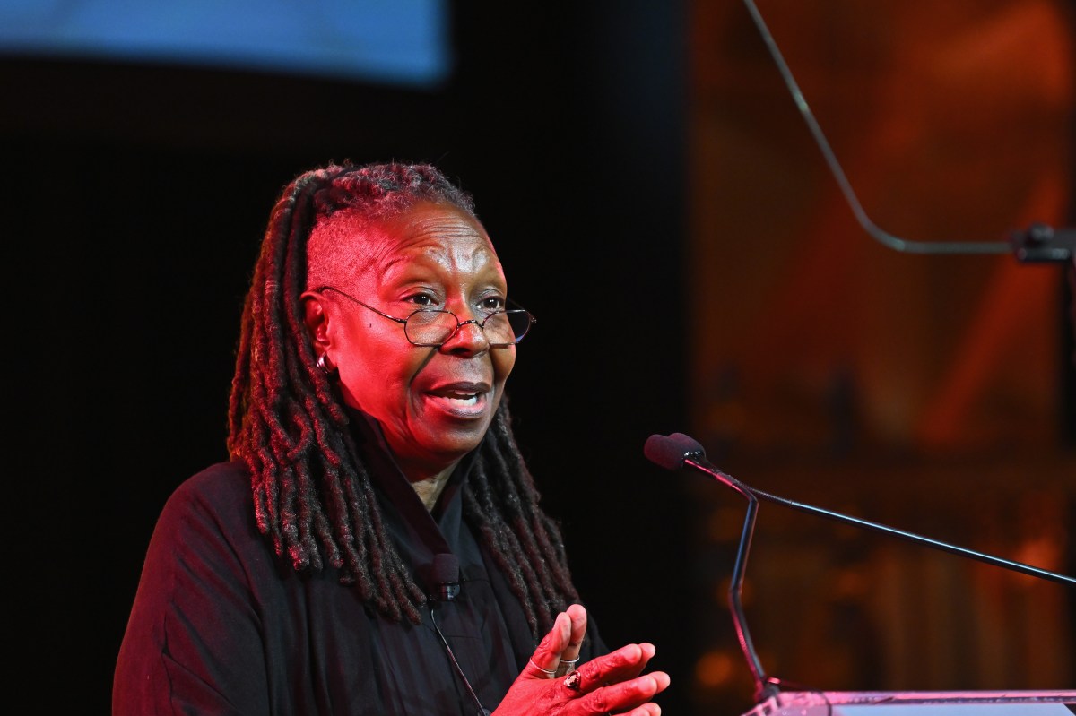 Whoopi Goldberg speaking