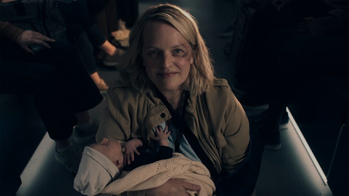 Elizabeth Moss as June in the upcoming season of "The Handmaid's Tale."