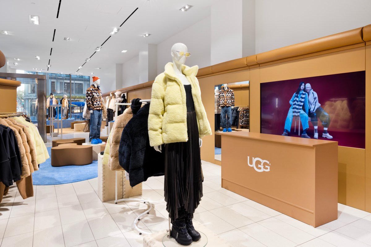 The Nordstrom x UGG pop-up has products across women's, men's and kidswear.