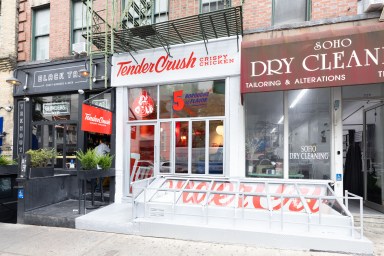 Tender Crush is open to the public in Soho.