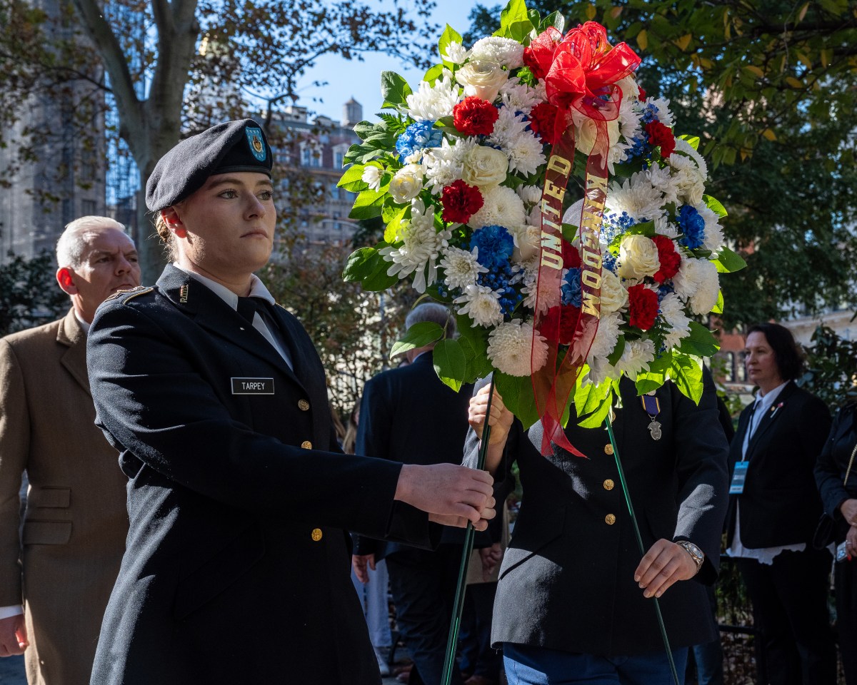 The 105th Veterans Day Parade on Nov. 11 honored service members from all branches. 