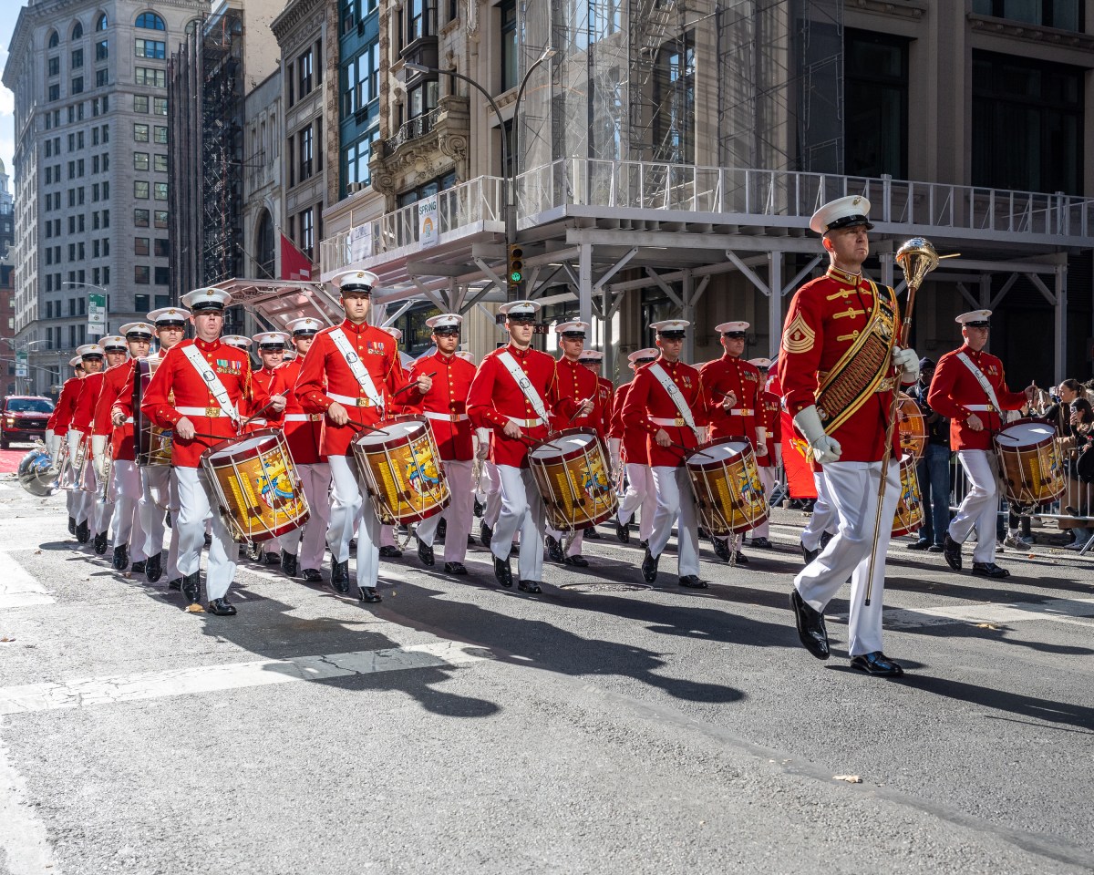 The 105th Veterans Day Parade on Nov. 11 honored service members from all branches.