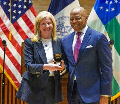 Jessica Tisch officially became the 48th police commissioner in NYPD history on Monday, as Mayor Eric Adams swore in the second woman ever to hold the post during a ceremony at One Police Plaza.