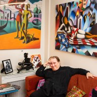 Pop art creator Mark Kostabi