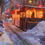 City restaurants wave goodbye to this semester of outdoor dining. All sheds must be taken down by the end of the week.