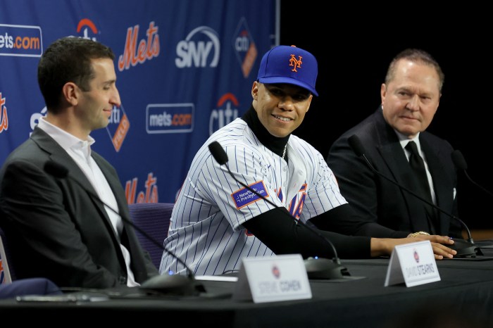 Juan Soto David Stearns Scott Boras Mets intro presser