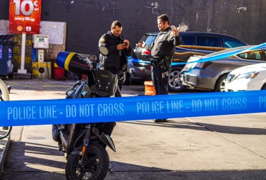 Cops at scene where Brooklyn men were stabbed