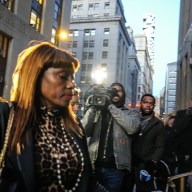 Ingrid Lewis-Martin surrenders at Manhattan Criminal Court