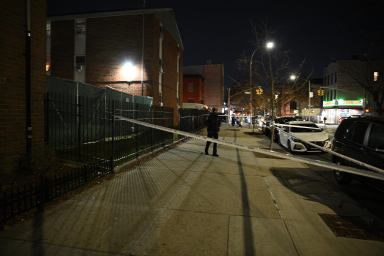 Scene of Brooklyn shooting