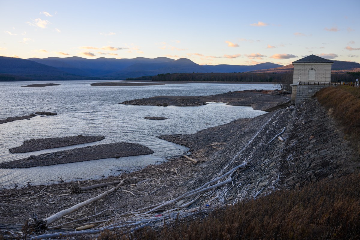 NYC drought affecting Ashokan Reservoir