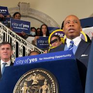 Mayor Eric Adams announces City of Yes passage