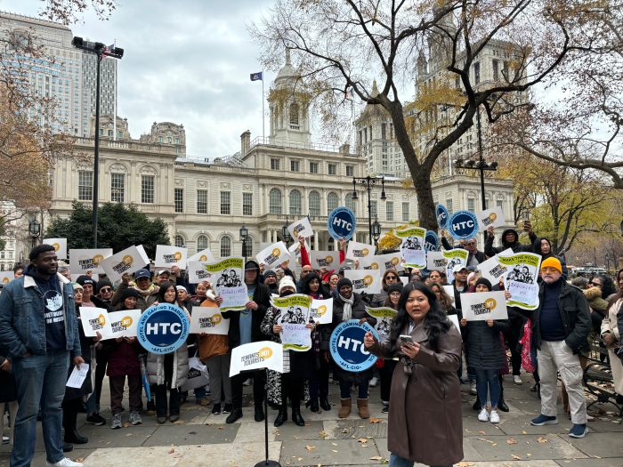 "Tenants Not Tourists" launch their coalition and fight against the newly introduced Into 1107 bill which would change laws around short term rentals in New York City.