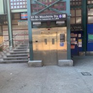 NYC subway station in Queens