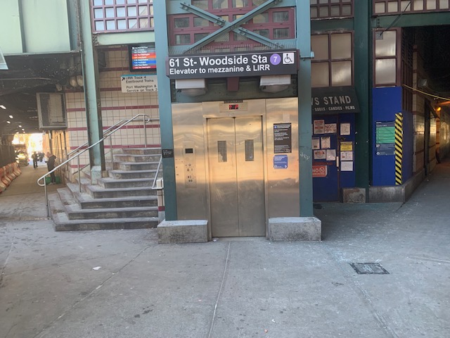 NYC subway station in Queens