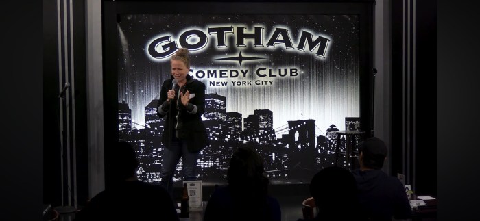 Leah Reinhardt at the Gotham Comedy Club