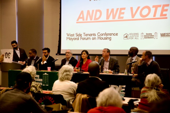 Mayoral candidates at Upper West Side forum talk rent freeze