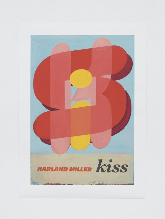 "Kiss" by Harland Miller, 2022.