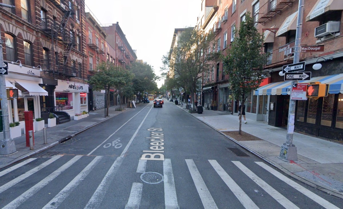 Scene of Greenwich Village robbery and stabbing