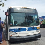 B41 bus in Brooklyn