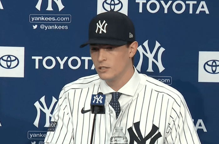 Max Fried Yankees intro presser