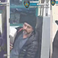 Suspects who allegedly vandalized an F train Brooklyn.