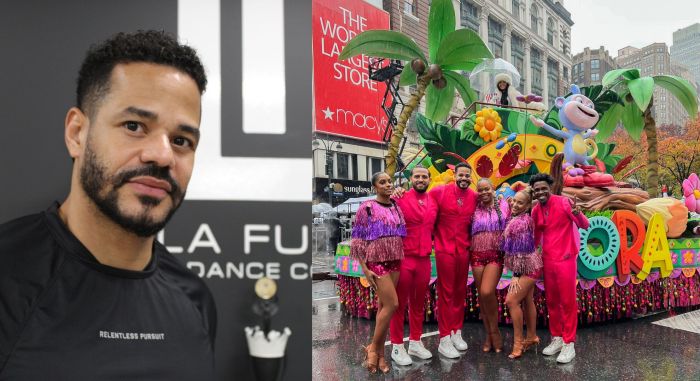 La Fuerza made its mark on the Dora the Explorer float at the Macy's Thanksgiving Day Parade.