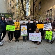 REsidents rally to save East Village garden