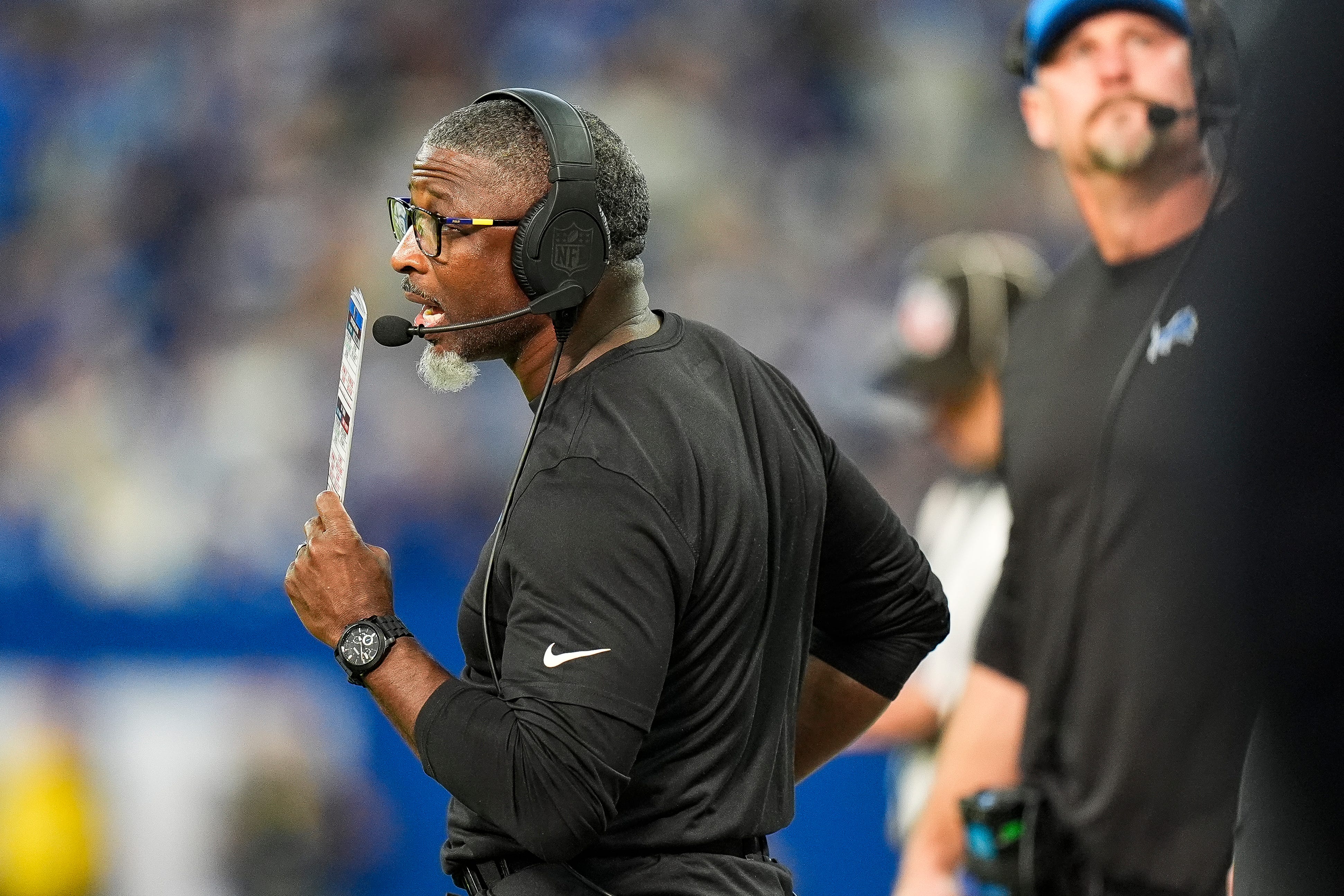 Why Lions Playoff Exit Won't Impact Aaron Glenn's Coaching Candidacy.D