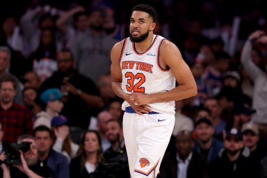 Karl-Anthony Towns Knicks injury