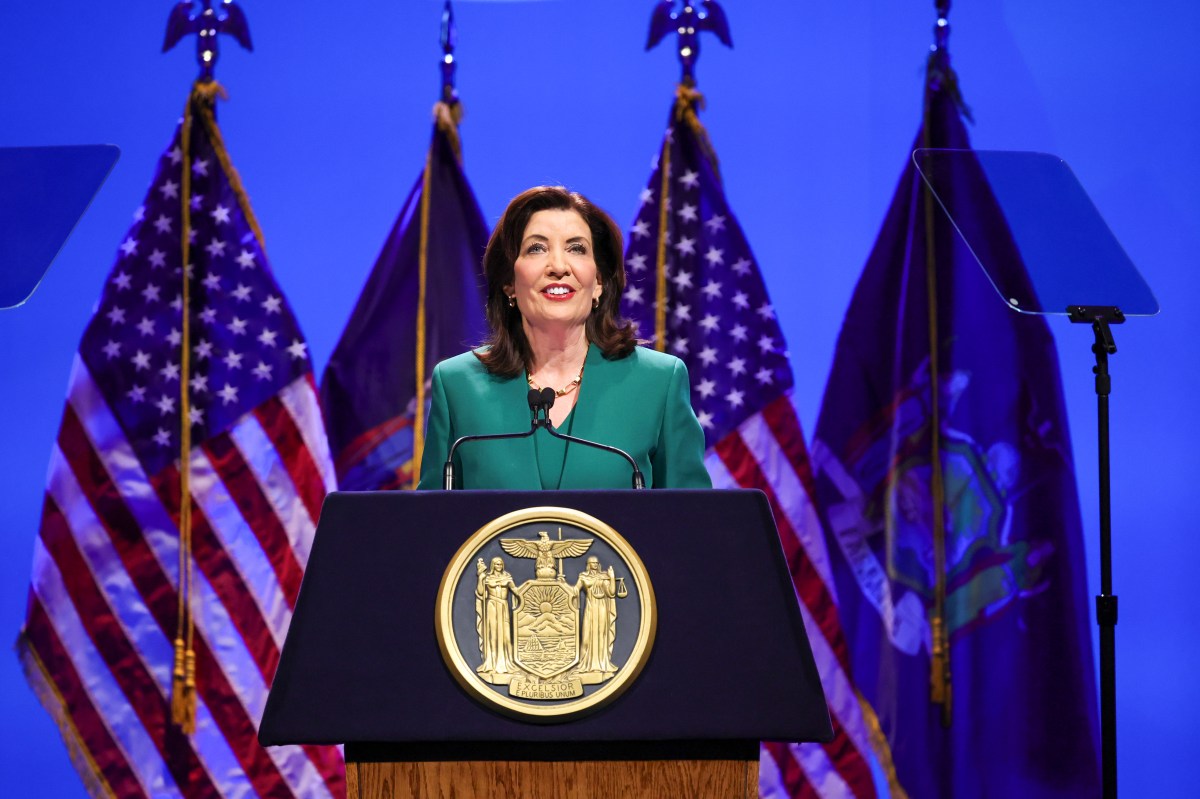 Gov. Kathy Hochul speaks about NYC subway safety at State of the State Address