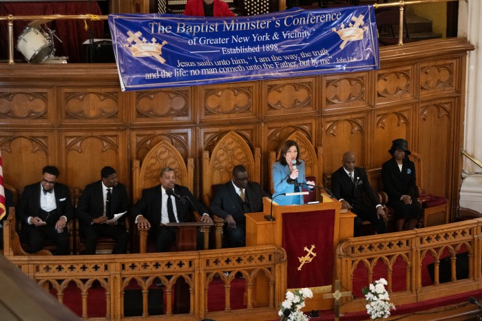 Governor Kathy Hochul delivers remarks at the Baptist Ministers Conference of Greater New York and Vicinity’s 57th Annual Dr. Martin Luther King Jr. Day Celebration.