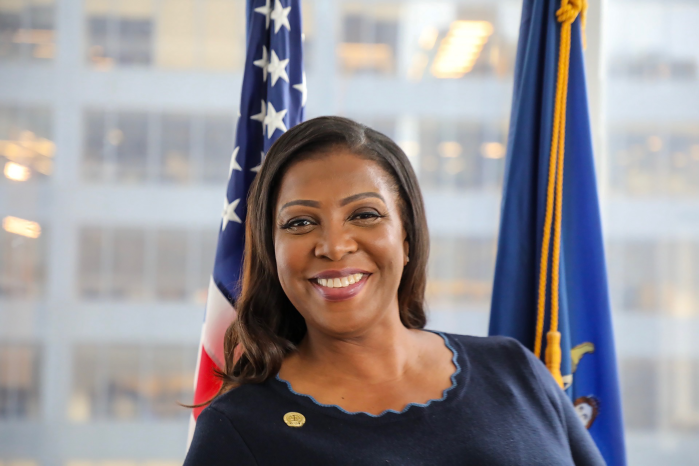 New York Attorney General Letitia James.