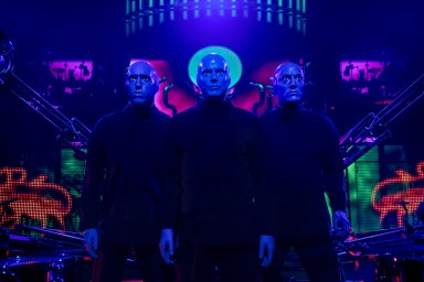 The Blue Man Group.