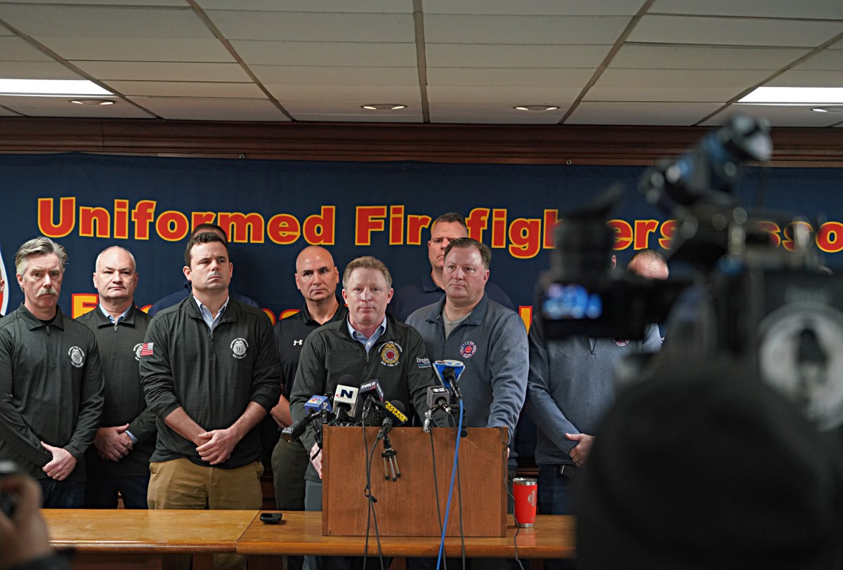 NYC firefighters unions rail against congestion pricing