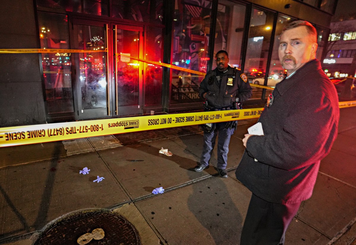 Cop at scene of Lower East Side stabbing