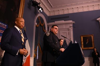 Mayor Adams and NYPD Chief talk about enhanced NYC subway safety efforts