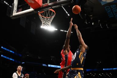 The NYPD vs. FDNY basketball game took place on Jan. 26 at the Barclays Center.