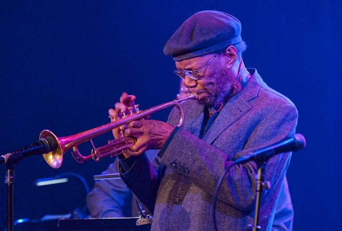 Trumpeter player Charles Tolliver shines during his set at Winter JazzFest.