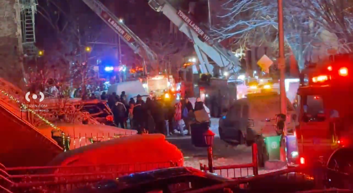 Queens apartment fire leaves eight people injured, residents left in freezing cold