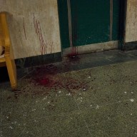 Scene of slashing in Manhattan court