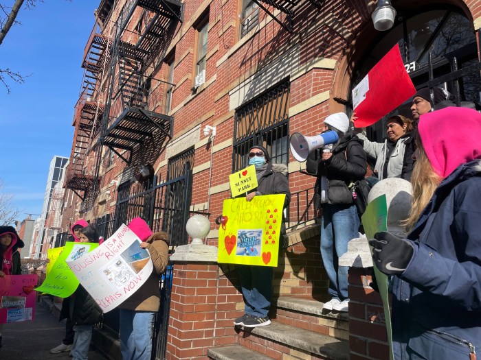 Enough is enough! Tenants said they want their homes to be protected.