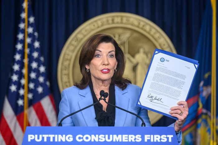 Governor Kathy Hochul announces new steps to protect consumers from sky-high utility costs that are making New York less affordable.