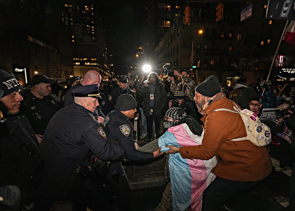 Trans activists protest NYU Langone pause on gender-affirming care